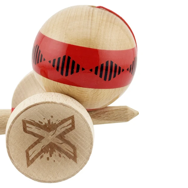 "kendama x original: frequency", profesionala, flippy, rulment metalic, ața 62/65 cm, cupe mari, 7.5 х 6 х 18 cm 11