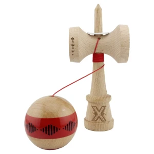 "kendama x original: frequency", profesionala, flippy, rulment metalic, ața 62/65 cm, cupe mari, 7.5 х 6 х 18 cm Thumbnail 6