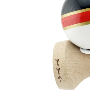 "kendama x original: royal spike", profesionala, flippy, rulment metalic, ața 62/65 cm, cupe mari, 7.5 х 6 х 18 cm, inel roșu Thumbnail 11