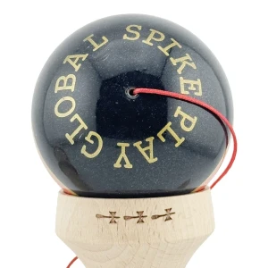 "kendama x original: royal spike", profesionala, flippy, rulment metalic, ața 62/65 cm, cupe mari, 7.5 х 6 х 18 cm, inel roșu Thumbnail 10