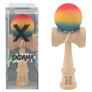 "kendama flippy x original", profesională, 7 х 6 х 18 cm, ața 35 cm, tricolor Thumbnail 2