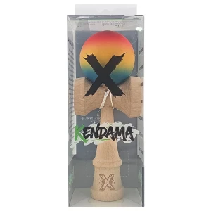 "kendama flippy x original", profesională, 7 х 6 х 18 cm, ața 35 cm, tricolor Thumbnail 3