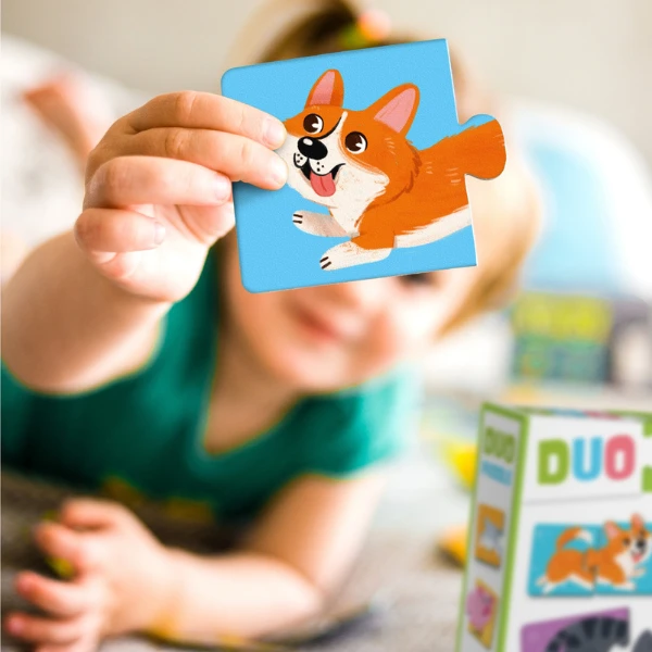 Puzzle duo "animale", 24 elem. 6