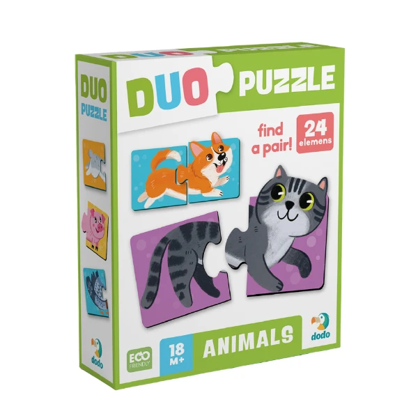 Puzzle duo "animale", 24 elem. 3