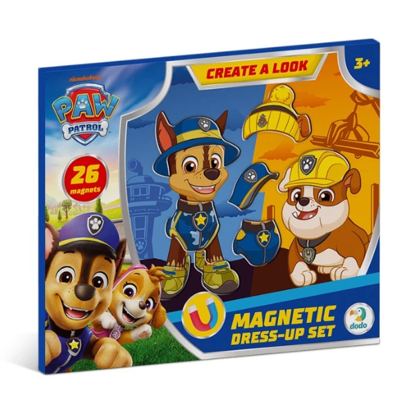 Joc magnetic de îmbrăcat "chase și rubble", seria patrula cățelușilor, 26 elem. 3