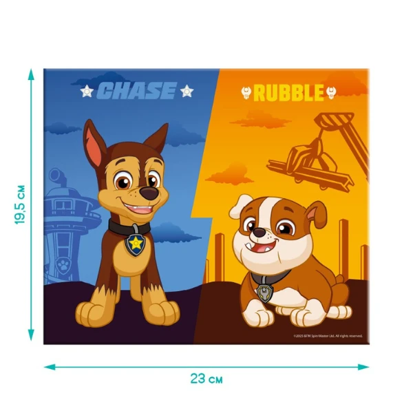 Joc magnetic de îmbrăcat "chase și rubble", seria patrula cățelușilor, 26 elem. 6