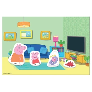 Joc de dezvoltare cu tablă magnetică, seria purcelușa peppa, 26 elem. Thumbnail 5
