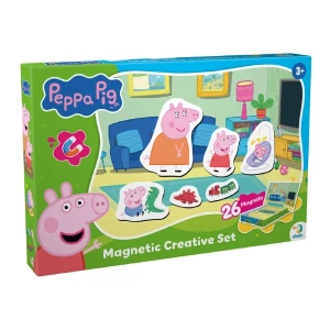 Joc de dezvoltare cu tablă magnetică, seria purcelușa peppa, 26 elem. Thumbnail 3