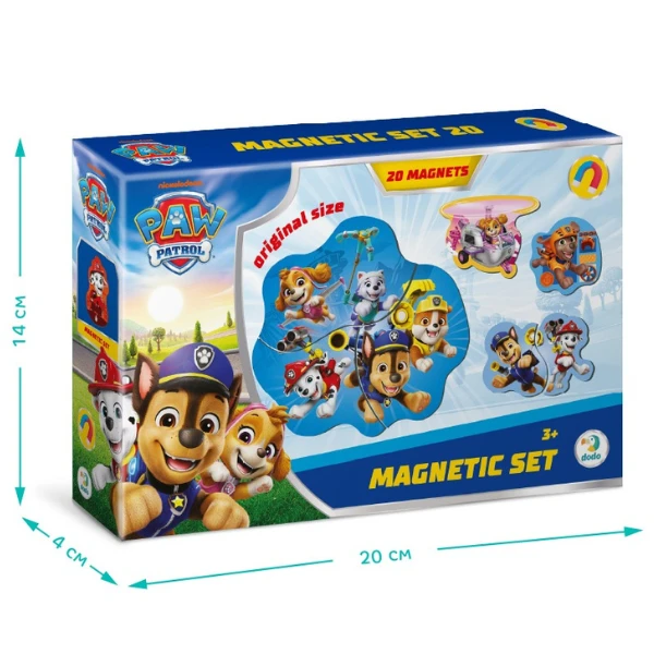 Set magneți "căţeluşi salvatori", seria patrula cățelușilor, 20 elem. 5