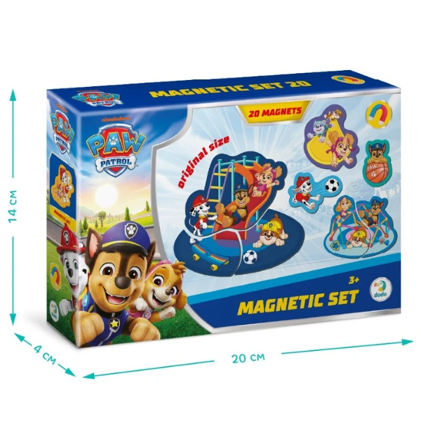Set magneți "teren de joacă", seria patrula cățelușilor, 20 elem. 5