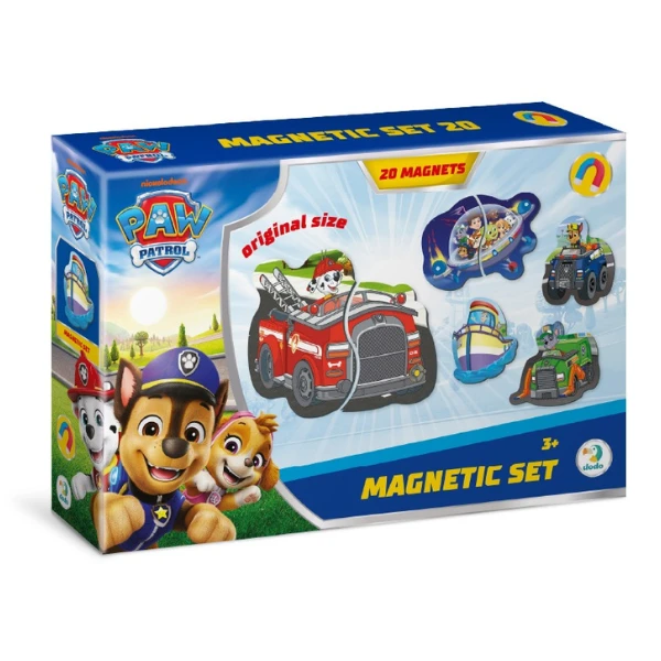 Set magneți "aventuri pe drum", seria patrula cățelușilor, 20 elem. 3