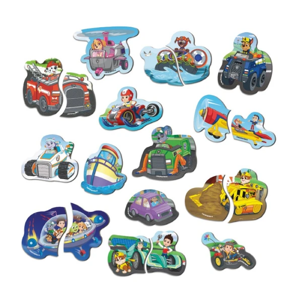 Set magneți "aventuri pe drum", seria patrula cățelușilor, 20 elem. 2