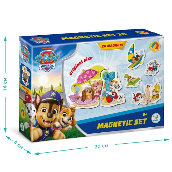 Set magneți "dispoziție însorită", seria patrula cățelușilor, 20 elem. 5