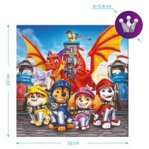 Puzzle magnetic "cavalerii salvatori", seria patrula cățelușilor, 40 elem. Thumbnail 4