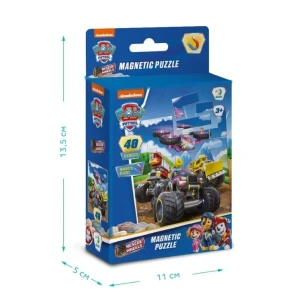 Puzzle magnetic "rescue wheels", seria patrula cățelușilor, 40 elem. Thumbnail 5