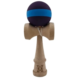 "kendama flippy x original", profesională, 7 х 6 х 18 cm, ața 35 cm, mov-albastru Thumbnail 2