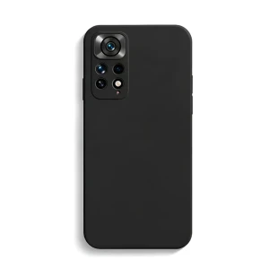 Чехол для шлема liquid silicone xiaomi redmi note 11 pro, черный