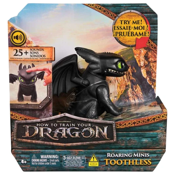 Figurină interactivă „cum să îți dresezi dragonul: toothless” 3