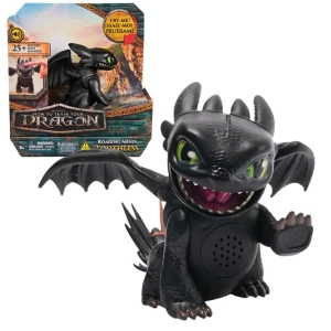 Figurină interactivă „cum să îți dresezi dragonul: toothless”
