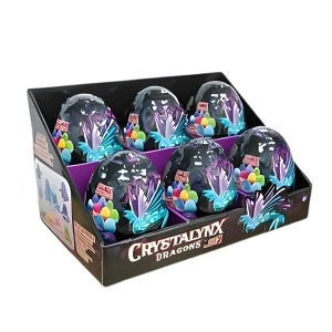 Figurină surpriză „dragon în ou de cristal”, în ass. Thumbnail 3