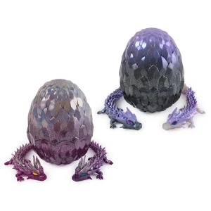Figurină surpriză „dragon în ou de cristal”, în ass. Thumbnail 8