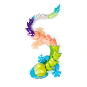 Figurină gecko în ou de cristal, 6 modele Thumbnail 6