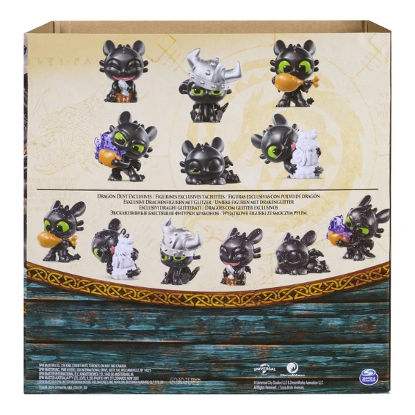 „cum să-ți dresezi dragonul: figurină surpriză toothless”, 12 modele 10