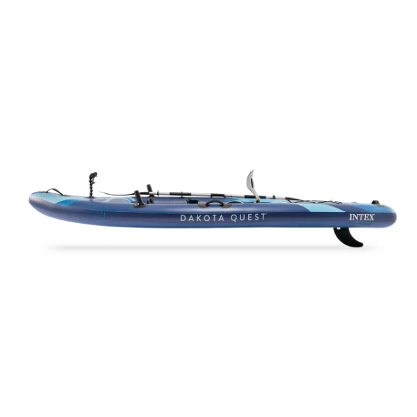 Intex caiac gonflabil “dakota quest” cu vâsle, pompă și geantă, 320x89x20 cm, până la 160 kg 4
