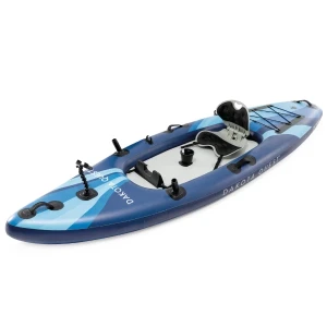 Intex caiac gonflabil “dakota quest” cu vâsle, pompă și geantă, 320x89x20 cm, până la 160 kg