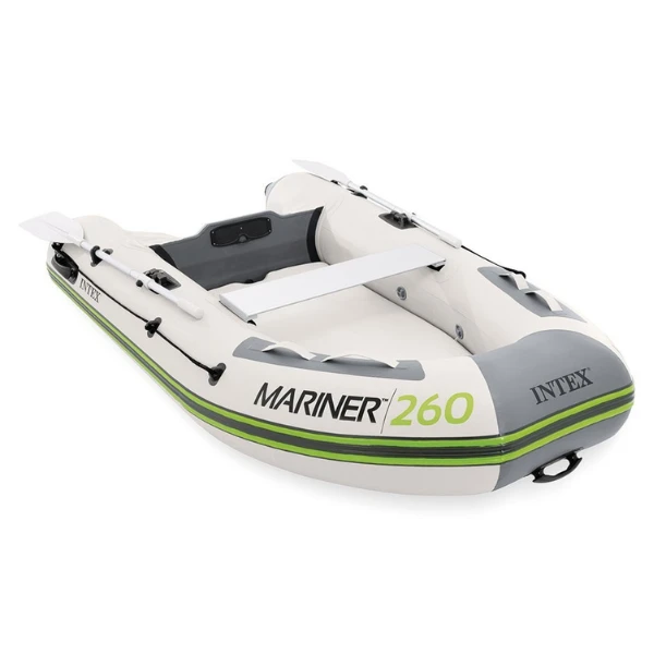 Intex barca gonflabilă “mariner 260” cu vâsle, pompă și geantă, 264x155x61 cm, până la 400 kg 2