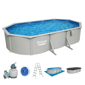 Bestway piscina hydrium 610 x 366 cm, 19929 l, carcas metal