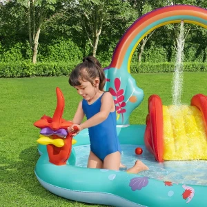 Bestway centrul de joc gonflabil "disney sirena", 221x193x140 cm, 2+ Thumbnail 7