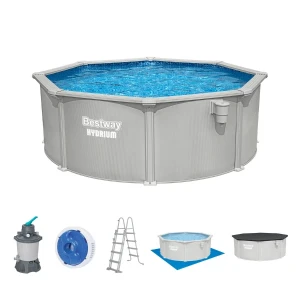 Bestway piscina hydrium 366 x 122cm, 10990 l, carcas metal
