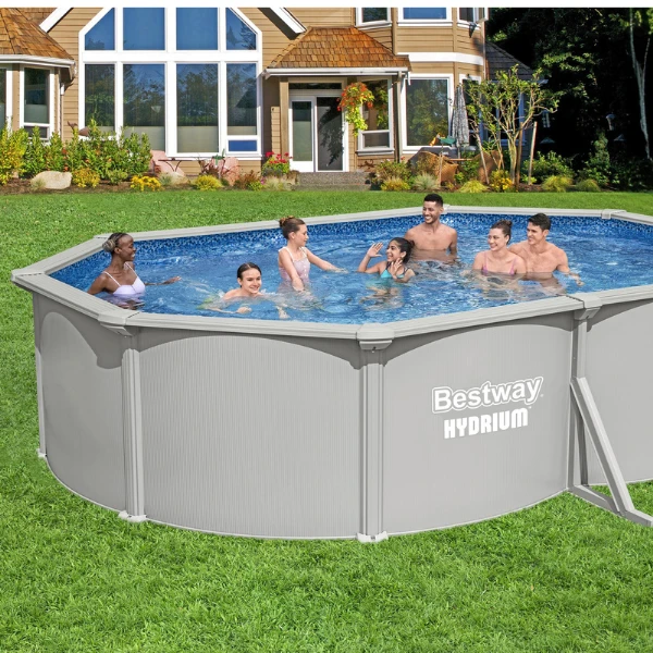 Bestway piscina hydrium 500x366 cm, 16296l, carcas metal 5