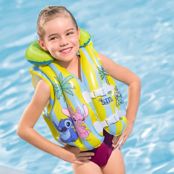 Bestway vesta gonflabila lilo &amp; stitch, 51х46cm, 3-6 ani 8