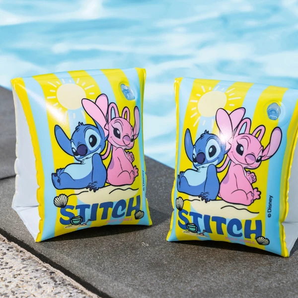 Bestway aripioare de înot gonflabile “lilo &amp; stitch” 23×15 cm, 3-6 ani 3