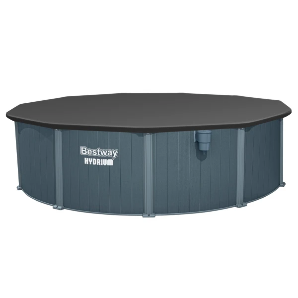 Bestway piscină hydrium 488x132 cm, 21490 l, carcas metal 6