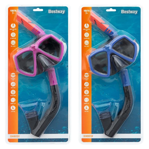 Bestway set de înot (mască, snorkel), 7+, 2 culori 9