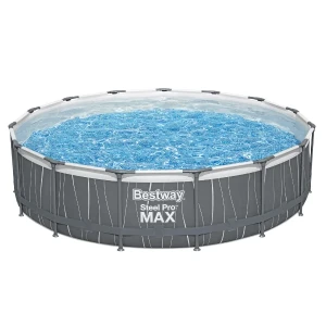 Bestway piscină steel pro max  457x107 cm, 14970l, cadru metalic, led Thumbnail 2
