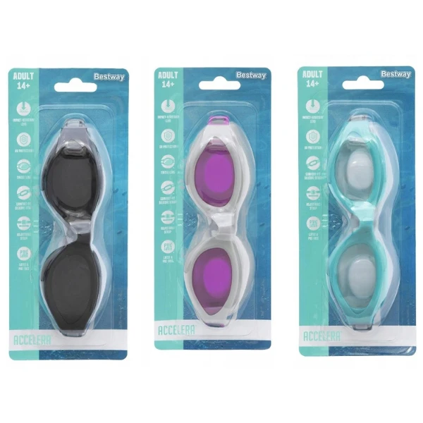 Bestway ochelari de înot, 14+, 3 culori 5