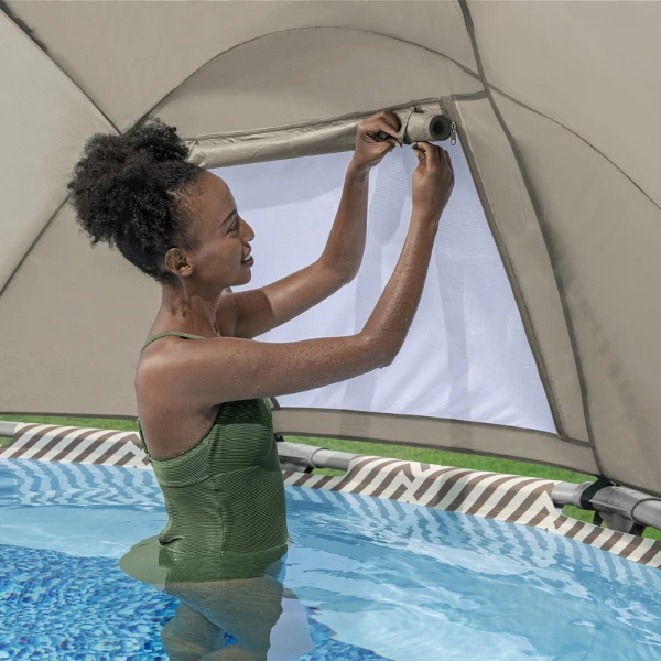 Bestway piscina steel pro max 396x107 cm, 11133l, cadru metalic 8