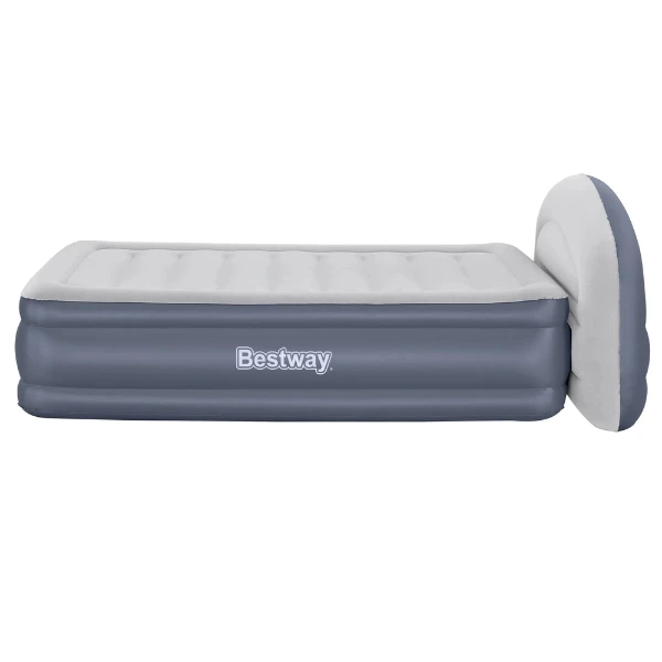 Bestway saltea gonflbilă cu pompa electrică  220 v încorporată și tăblie,  229х152х84 cm 4