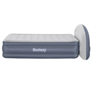 Bestway saltea gonflbilă cu pompa electrică  220 v încorporată și tăblie,  229х152х84 cm Thumbnail 4