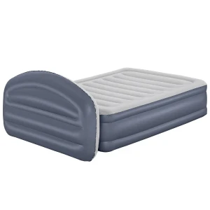 Bestway saltea gonflbilă cu pompa electrică  220 v încorporată și tăblie,  229х152х84 cm Thumbnail 5