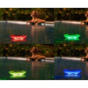 Bestway dozator plutitor cu led pentru tablete, pe bază de energie solară solarglow, 7,6 cm Thumbnail 10