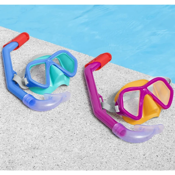 Bestway set de înot (mască, snorkel), 2 culori 10