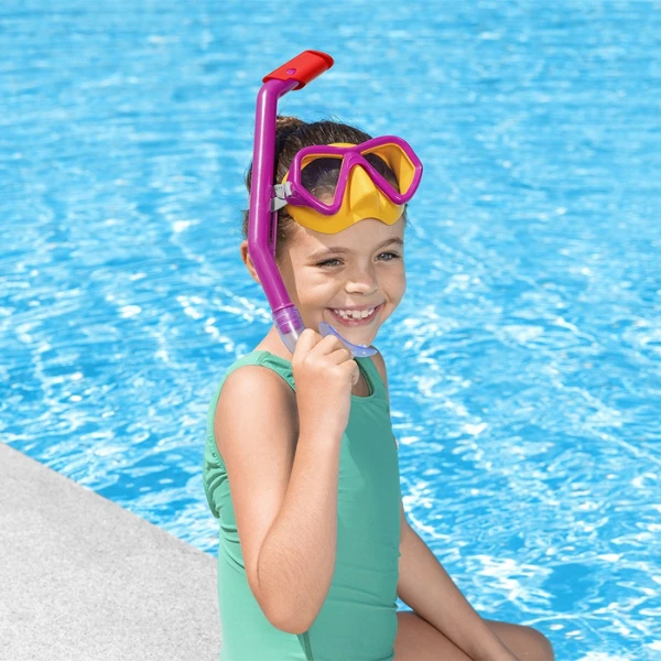 Bestway set de înot (mască, snorkel), 2 culori 11