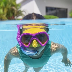 Bestway set de înot (mască, snorkel), 2 culori Thumbnail 8