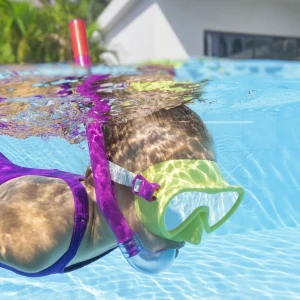 Bestway set de înot (labe, mască, snorkel), 2 culori Thumbnail 6