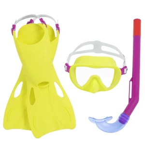 Bestway set de înot (labe, mască, snorkel), 2 culori Thumbnail 3